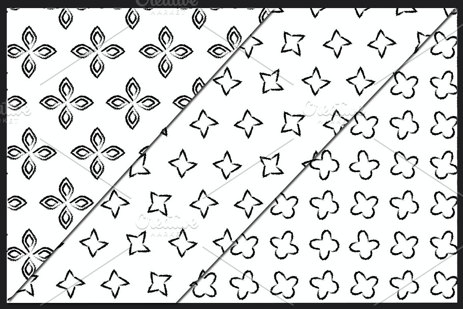 Seamless Hand Drawn Patterns in Patterns - product preview 8