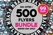 500 Business Flyers Bundle