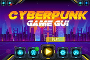 Cyberpunk Game GUI