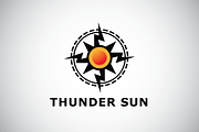 Thunder Sun Logo Template