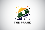 Prank Letter P Logo Template