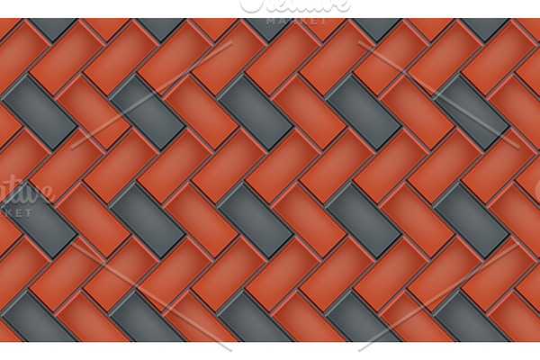 Seamless pattern of cobblestone