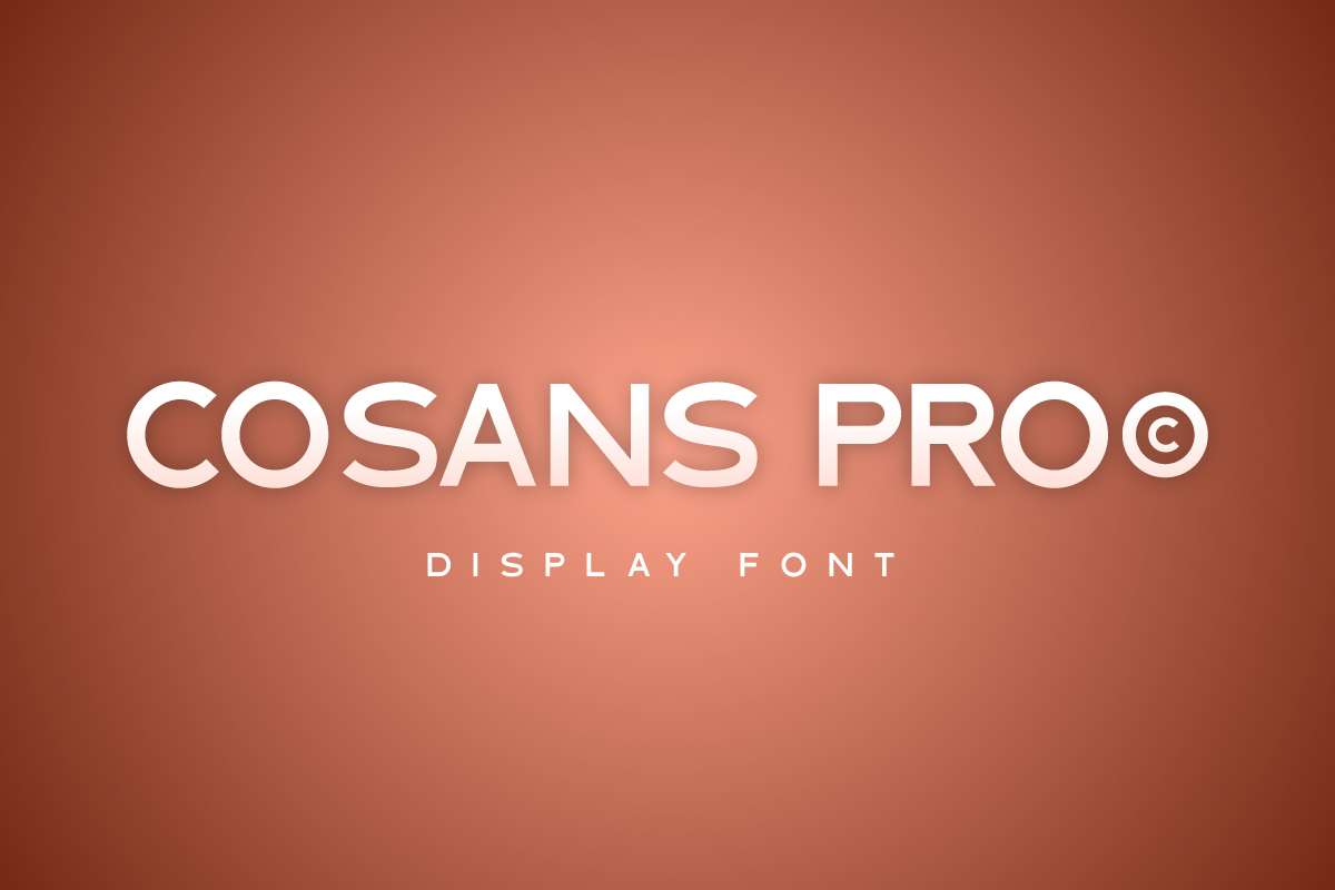 Cosans Pro in Sans-Serif Fonts - product preview 8