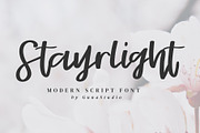 Stayrlight // Modern Script Font