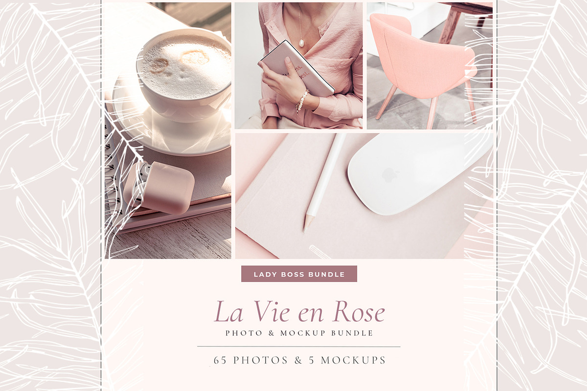 LADY BOSS. LA VIE EN ROSE. v10 in Instagram Templates - product preview 8