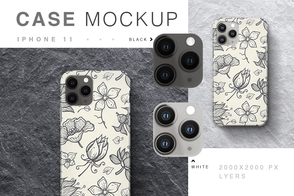 iPhone 11 Pro Case Mockup in Mobile & Web Mockups - product preview 8