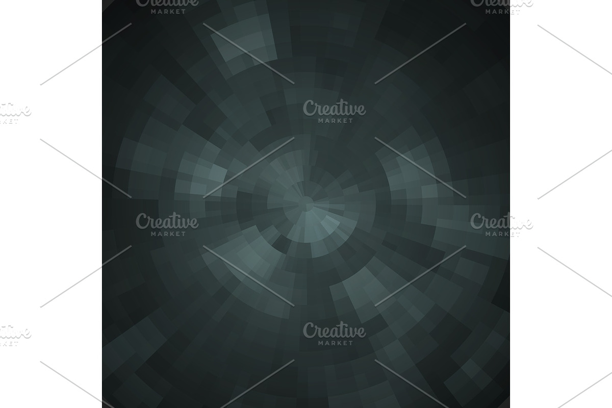 Abstract black shiny concentric in Textures - product preview 8