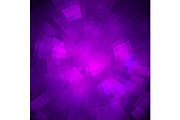 Abstract purple shiny concentric