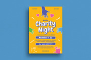 Kids Charity Night Event Flyer