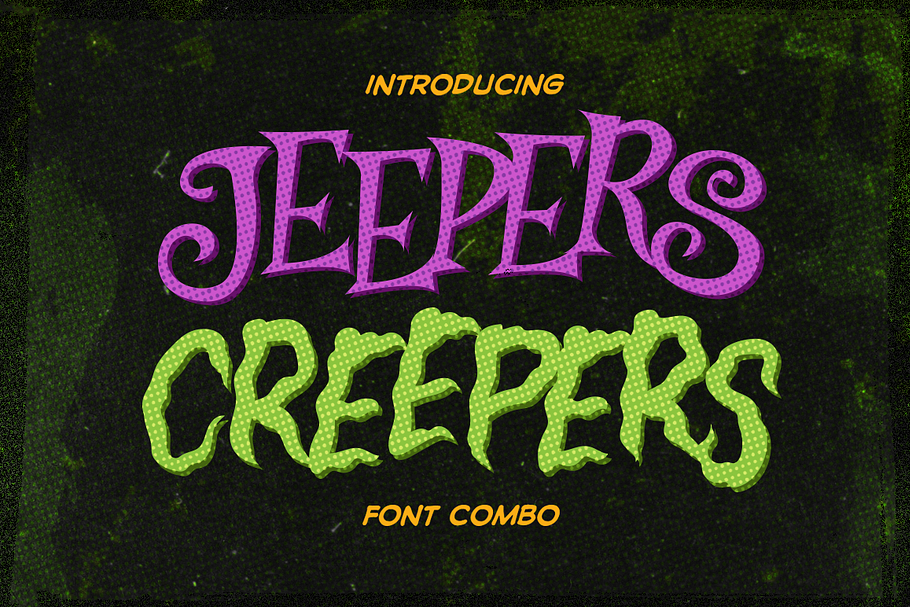 Jeepers Creepers Font Combo in Display Fonts - product preview 8