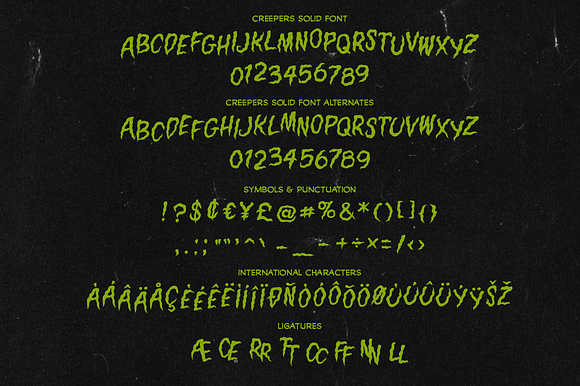 Jeepers Creepers Font Combo in Display Fonts - product preview 4
