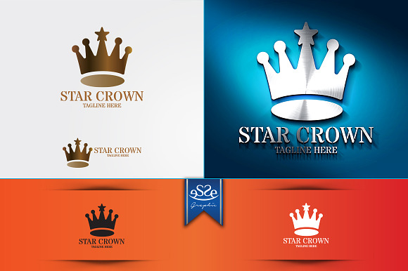 Crown in Logo Templates - product preview 1