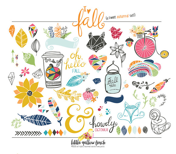 I Love Fall in Illustrations - product preview 1