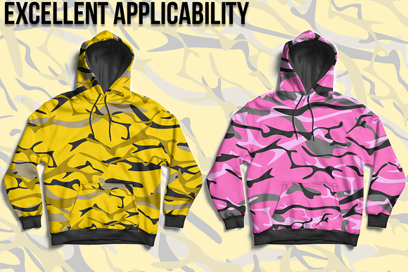Worm Camouflage Colorful Pattern in Patterns - product preview 2