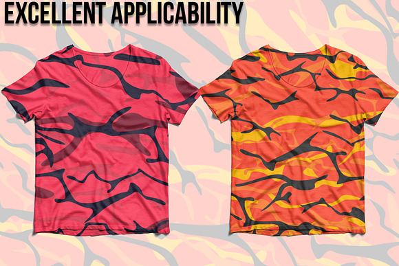Worm Camouflage Colorful Pattern in Patterns - product preview 3