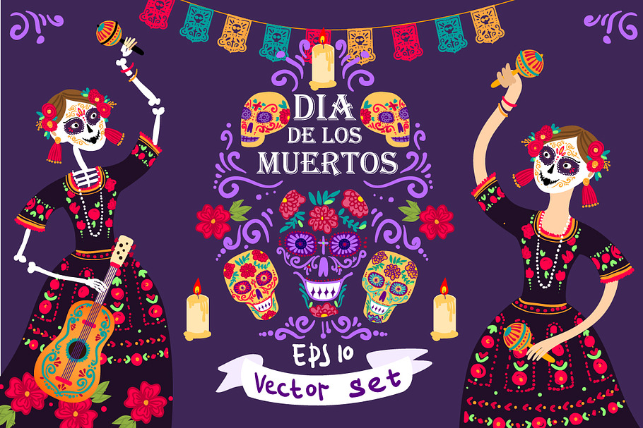 Dia de los muertos in Objects - product preview 8
