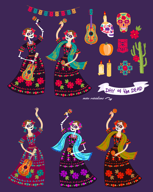 Dia de los muertos in Objects - product preview 1