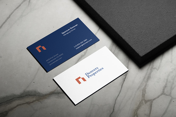 Minimal Corporate Stationery Mockup in Branding Mockups - product preview 6
