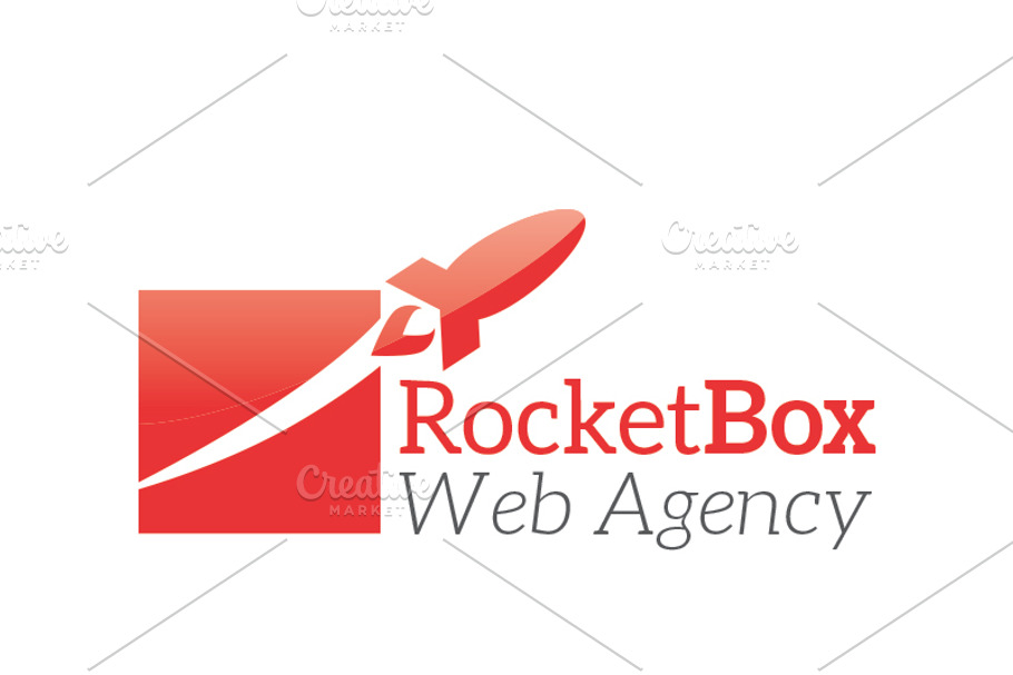 Rocket Box - Company Logo Template in Logo Templates - product preview 8