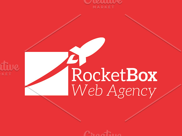 Rocket Box - Company Logo Template in Logo Templates - product preview 2
