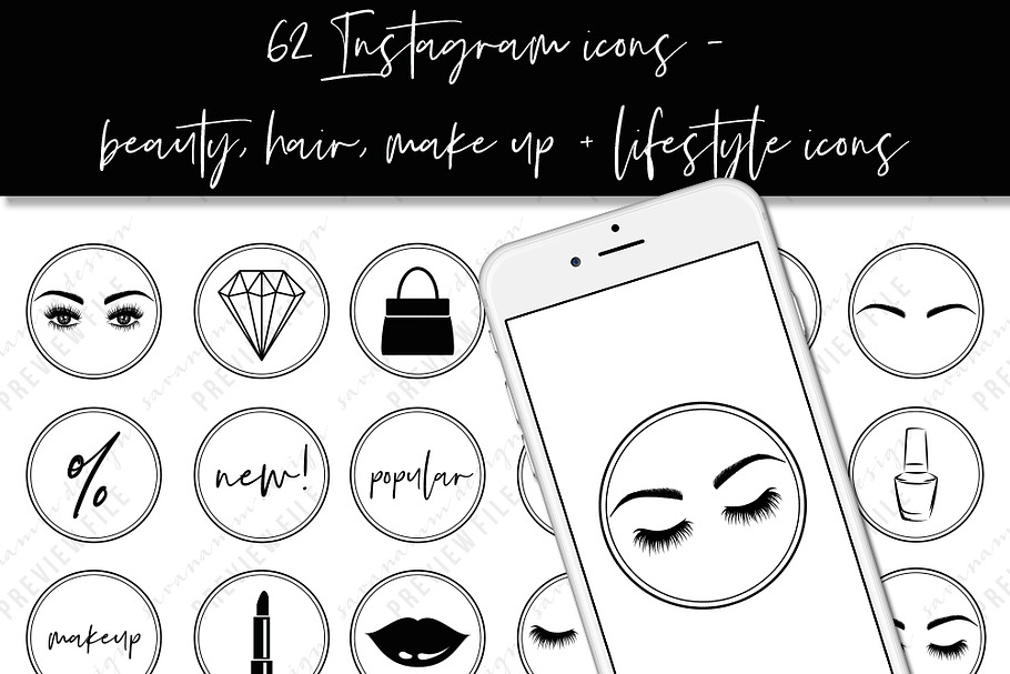 Instagram Story Highlight Icons 006 in Instagram Templates - product preview 8