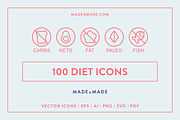 Line Icons – Diet