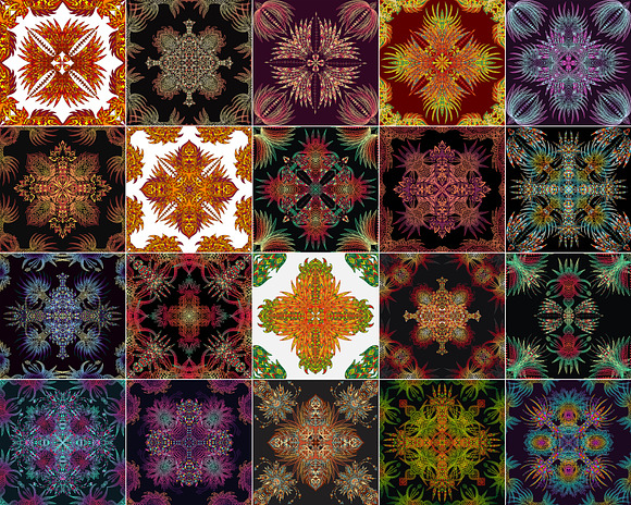 Vector aztec seamless patterns set in Patterns - product preview 1