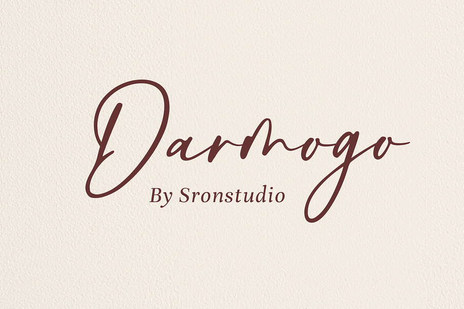 Darmogo Script in Script Fonts - product preview 8