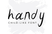 Handy | Hand Written Font
