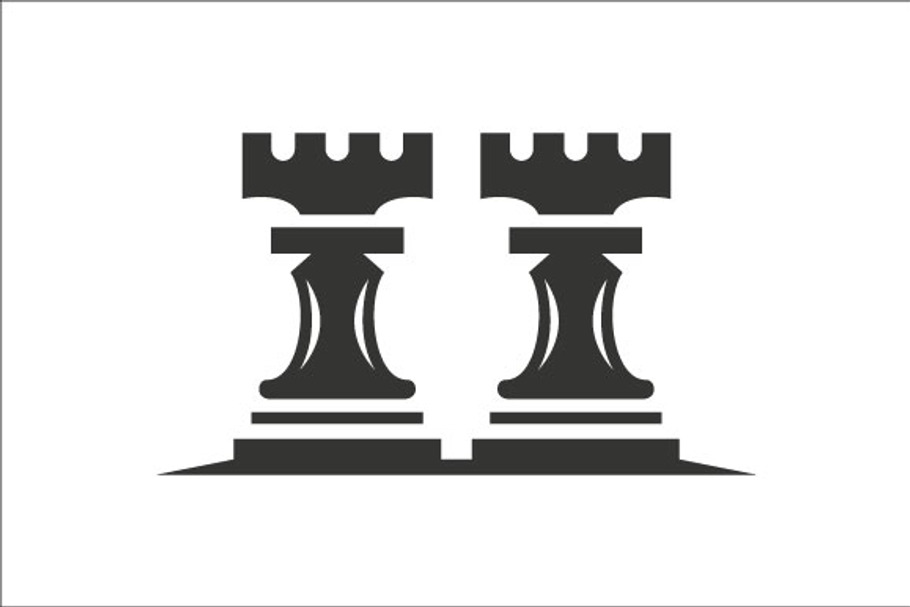 Tactical Twin - Brook Chess in Logo Templates - product preview 8