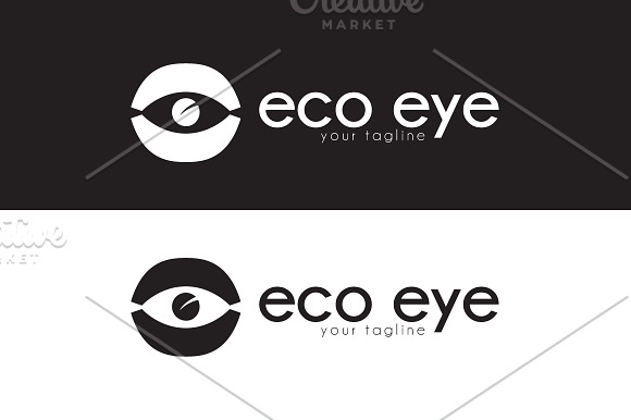 Eco Eye Logo in Logo Templates - product preview 4