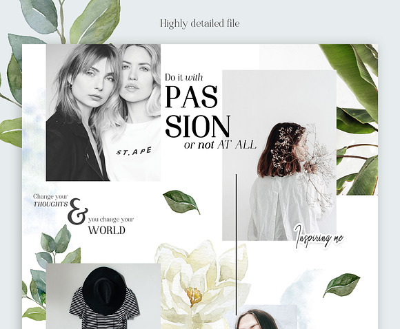 MAGNOLIA - Instagram Puzzle in Instagram Templates - product preview 1