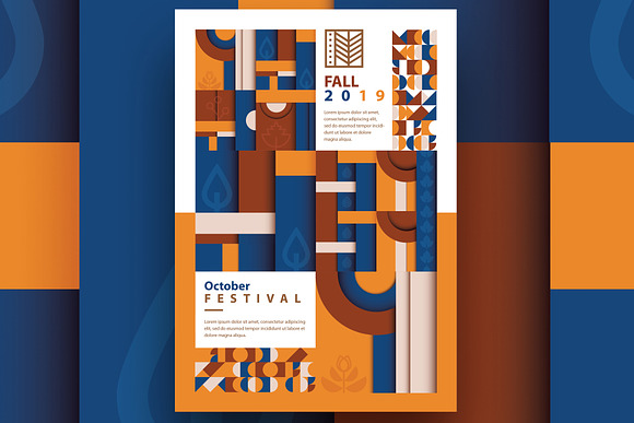 Modern Fall Templates in Flyer Templates - product preview 1