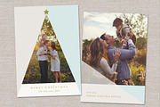 Christmas Tree Photo Card Template