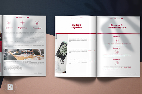 Project Proposal in Stationery Templates - product preview 4