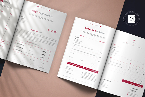 Project Proposal in Stationery Templates - product preview 7