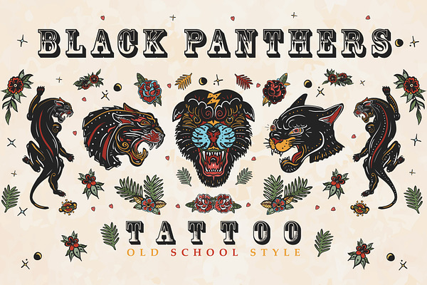 Black panthers tattoo