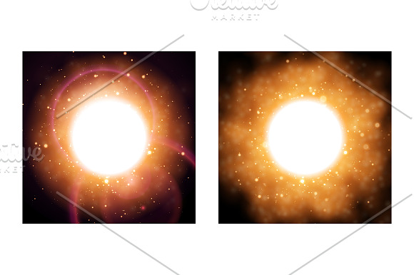 Sun in dark space in Textures - product preview 1