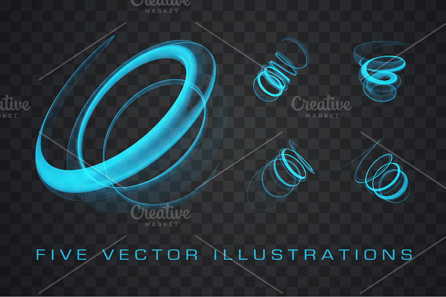 Abstract glowing lines in Textures - product preview 8