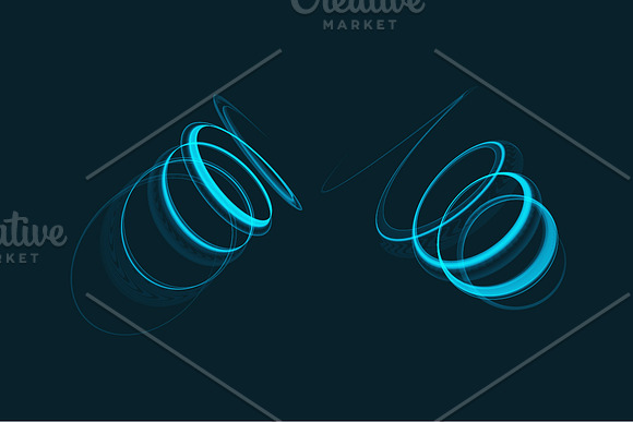 Abstract glowing lines in Textures - product preview 2