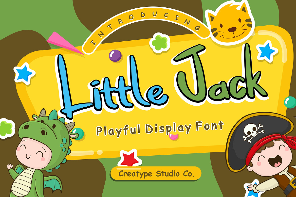 Little Jack in Display Fonts - product preview 8