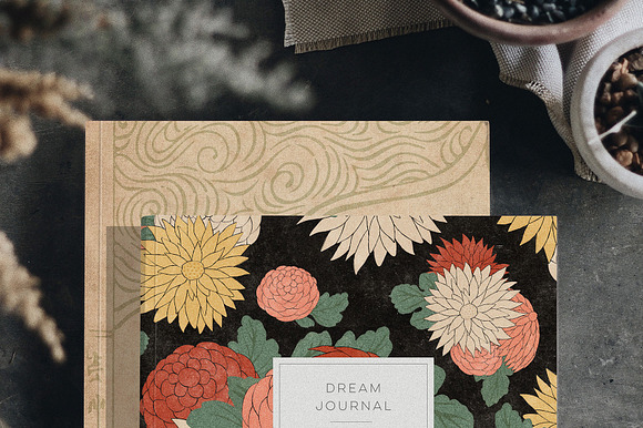 Vintage Japanese Flowers in Patterns - product preview 17