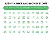 125+ Finance and Money Icons