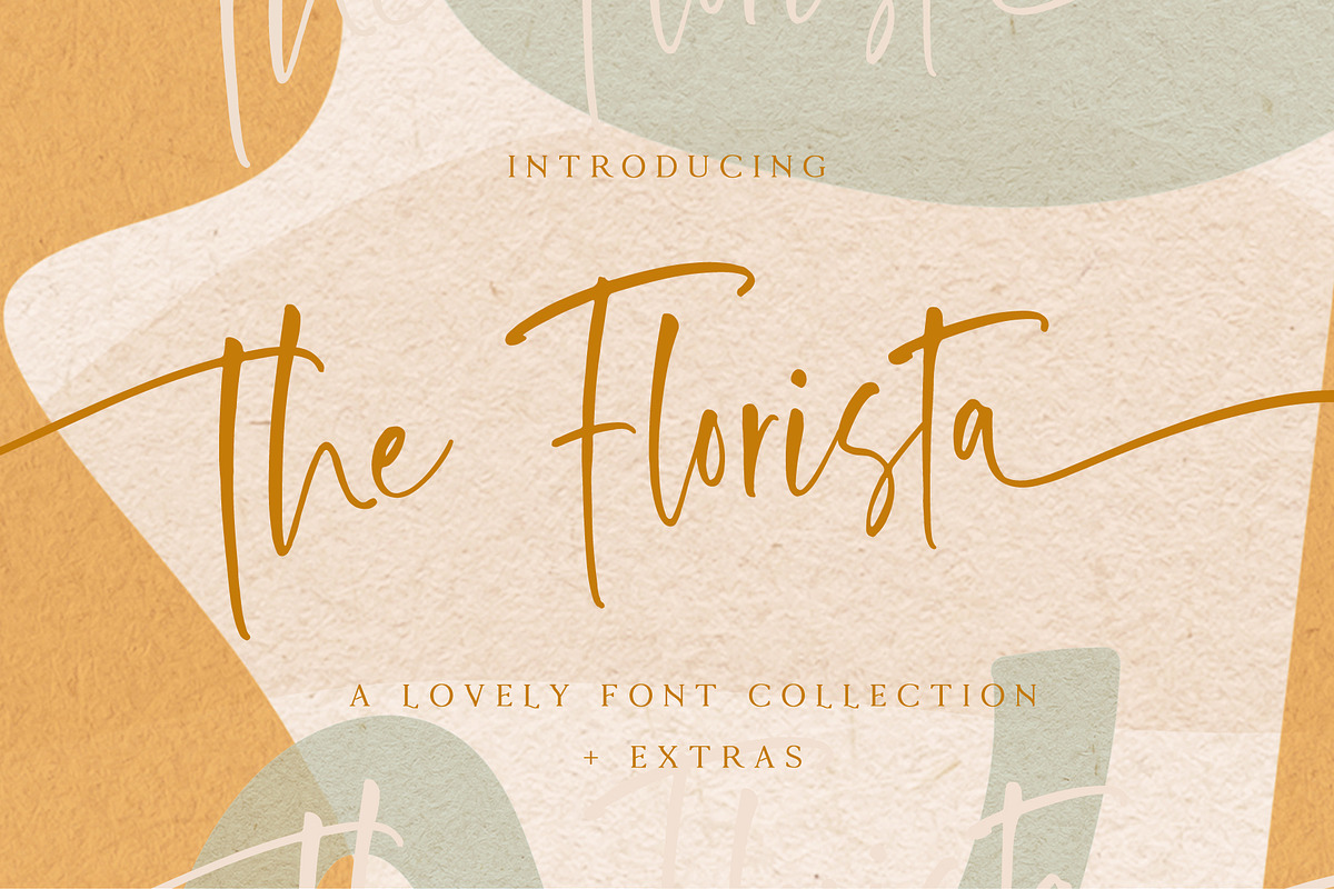 THE FLORISTA | FONT DUO in Script Fonts - product preview 8