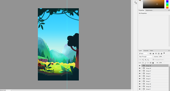 Game Background in Illustrations - product preview 1