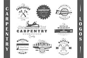 8 Carpentry Logos Templates Vol.2