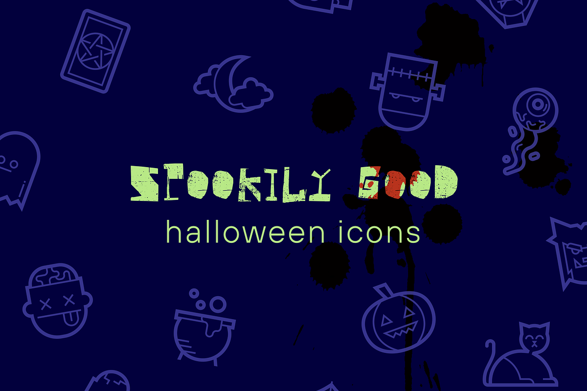 Spookily Good Halloween Icons in Icons - product preview 8