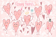 Funny hearts.
