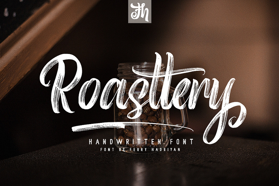 Roasttery - Handwritten Font in Script Fonts - product preview 8