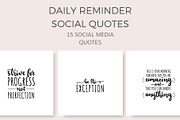 Daily Reminder Quotes (15 Images)